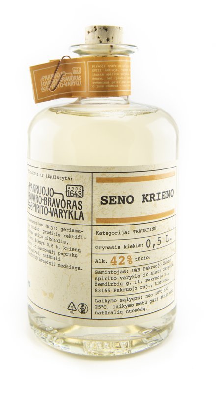 HORSE RADISH SCHNAPPS
